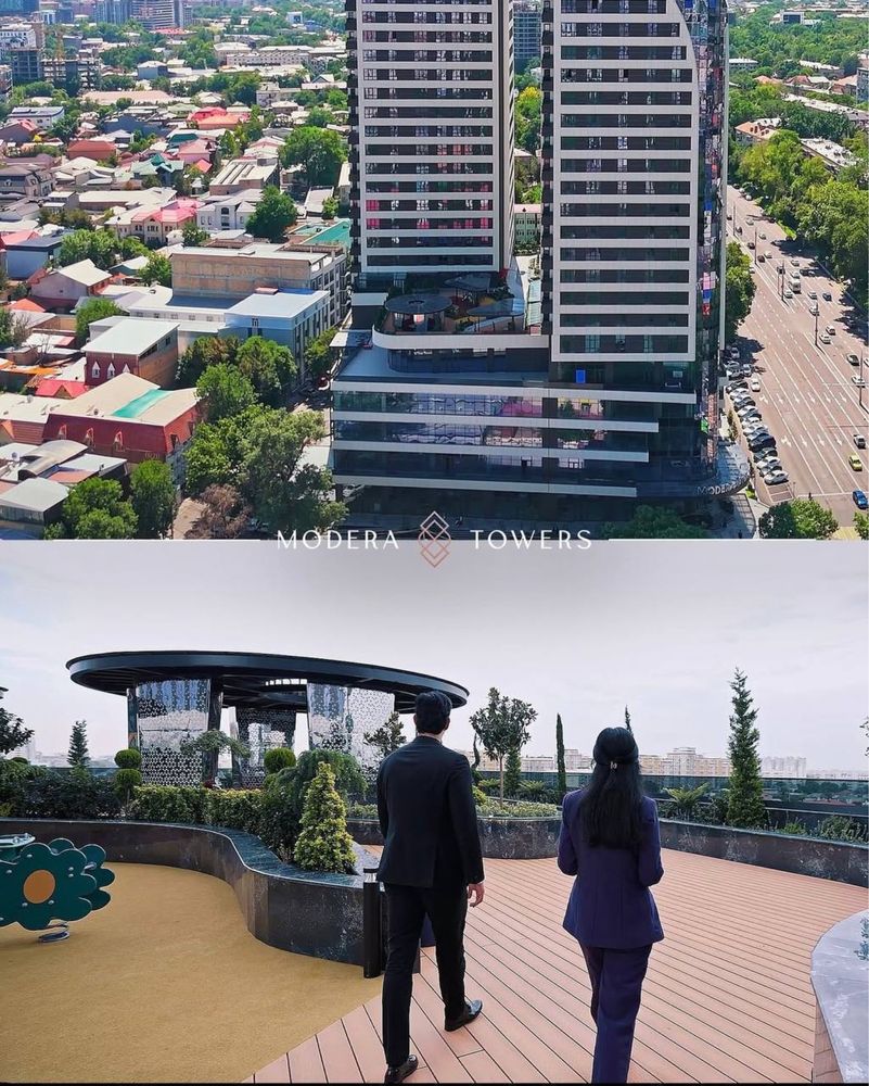 ЖК Modera Towers 2 ком/18/23 площадь 56.53м2. Ул. Шота Руставели