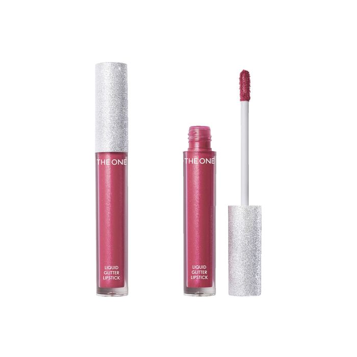 Ruj lichid gliter rosu, roz, nude