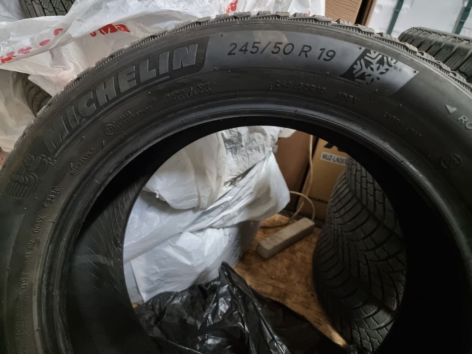 4бр. Зимни гуми Michelin RunFlat 245/50/R19