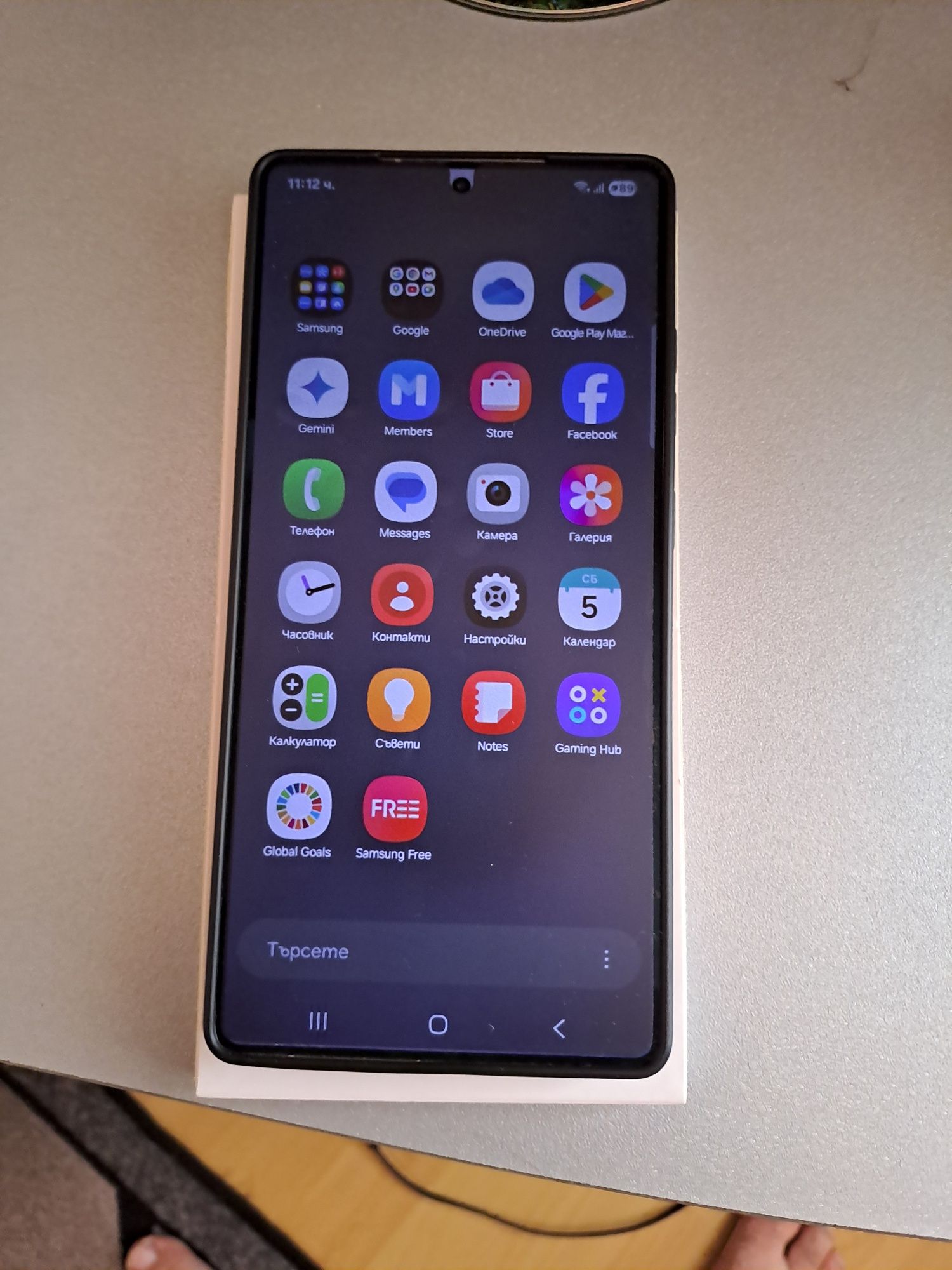 Samsung S25 Ultra-Titanium Silver Blue 256GB ROM/12 GB RAM-Като Нов
