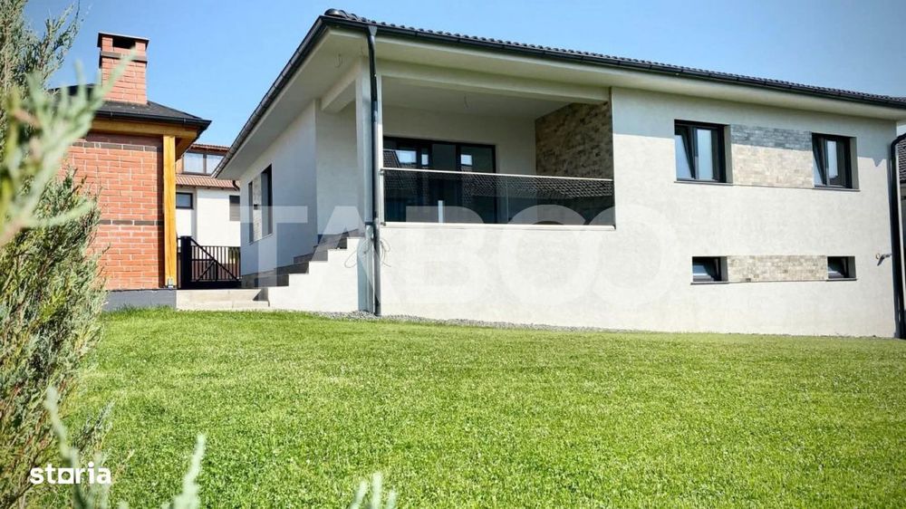 Casa individuala de vanzare pe un nivel la intrare in Selimbar