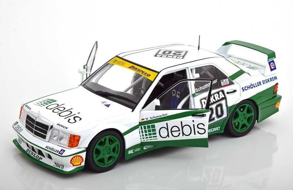 Macheta Mercedes 190E Evo2 (W201) Schumacher DTM 1991 - Solido 1/18