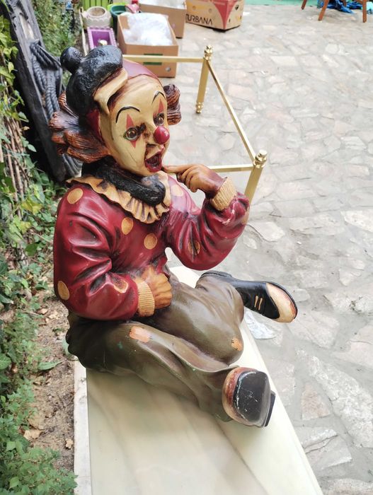 порцеланова статуетка - клоун