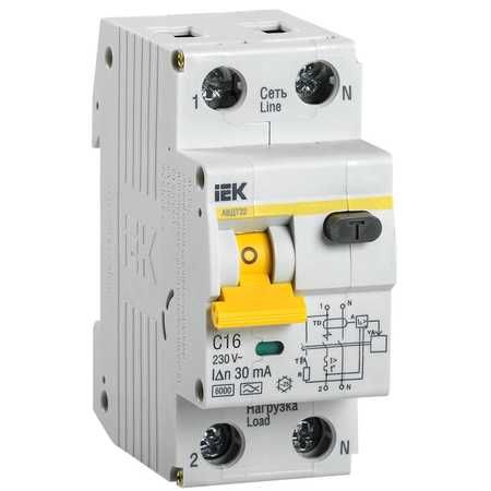Siguranta automata cu protectie diferentiala RCBO Schrack,Eti,Iek