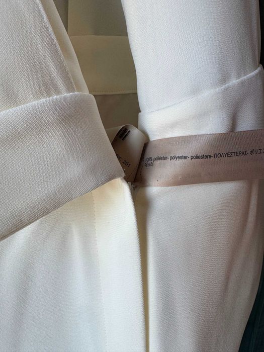 Salopeta Massimo Dutti alba