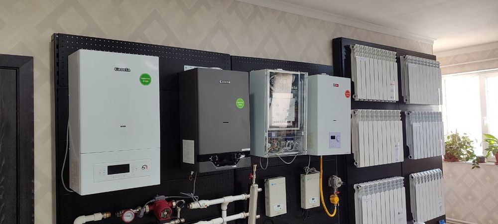 Casela 24 kWt  Двухконтурный Газовый Котел,Kafolat, Dostavka ustanovka