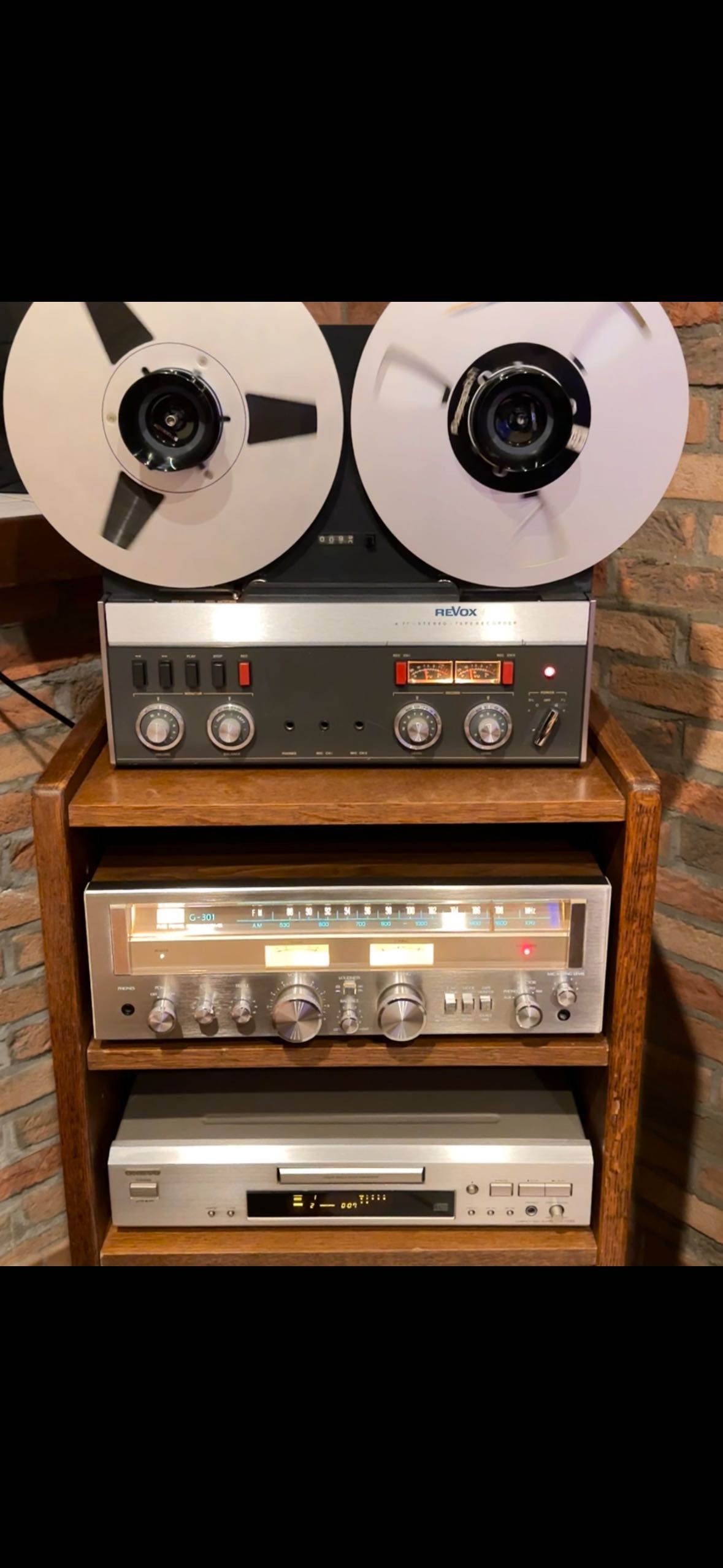 Revox A77 magnetofon REZERVAT