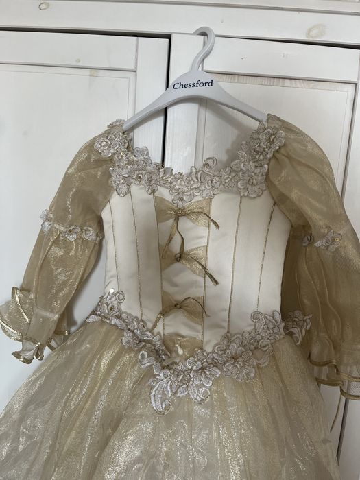 Платье принцессы подходит для выступлении или образа принцессы