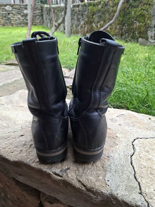 Дамски боти от естествена кожа - REAL Габрово