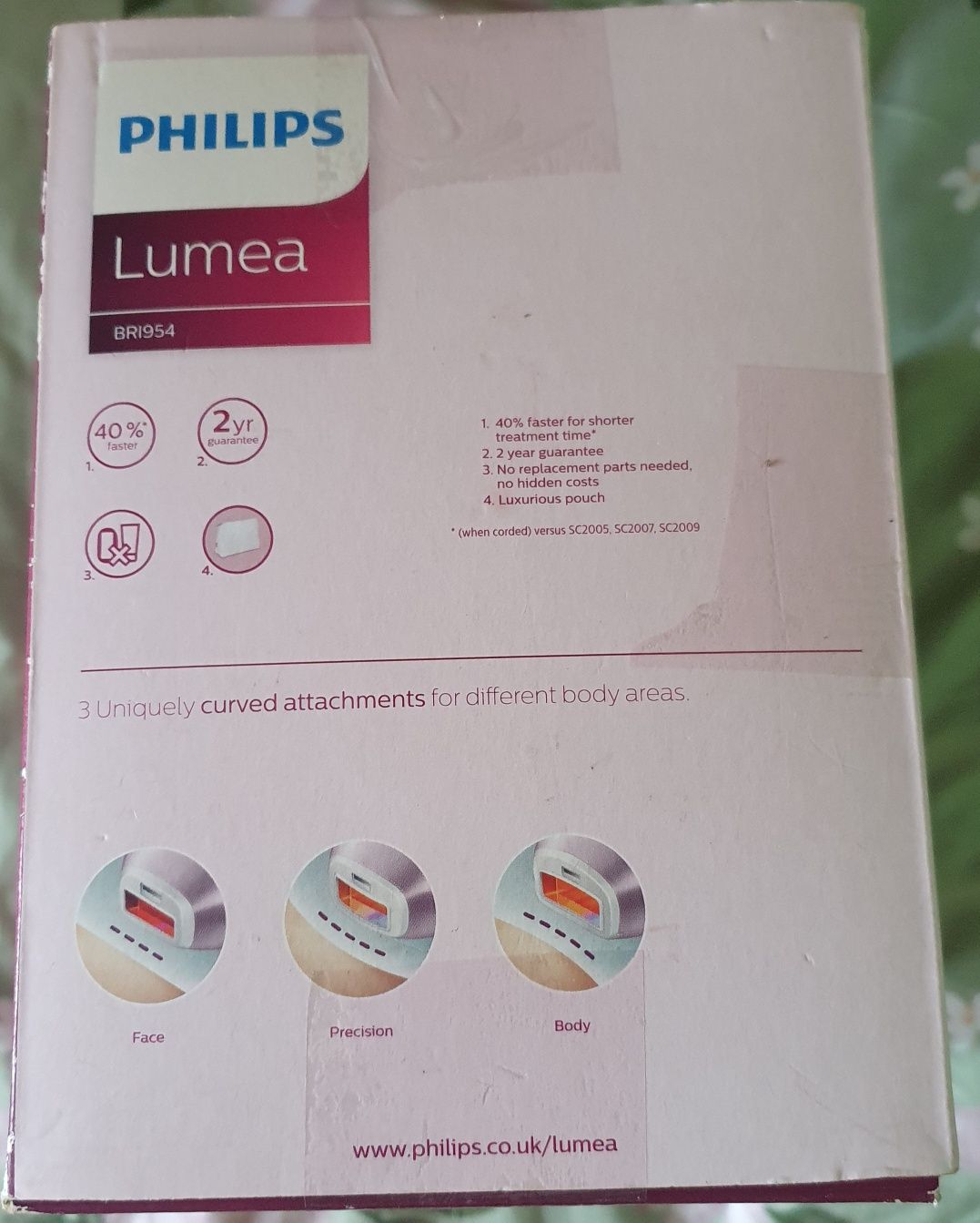 Epilator PhilipsLumeaPrestige BRI954