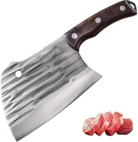 Нов Кухненски Нож Въглеродна Стомана Дървена Дръжка готвене дом кухня