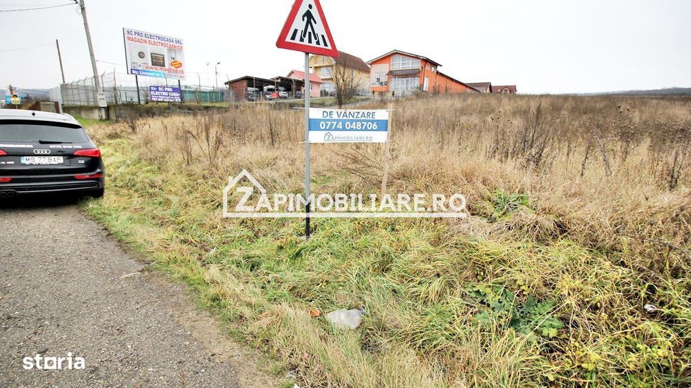 Teren 1900 mp in Corunca  zona Penny