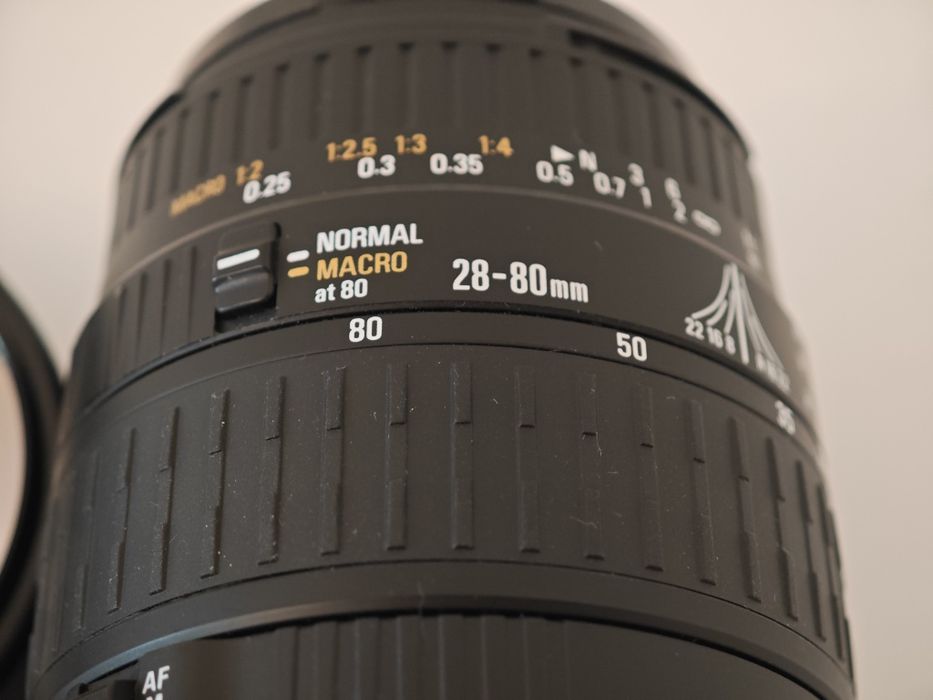 Obiectiv foto Sigma.