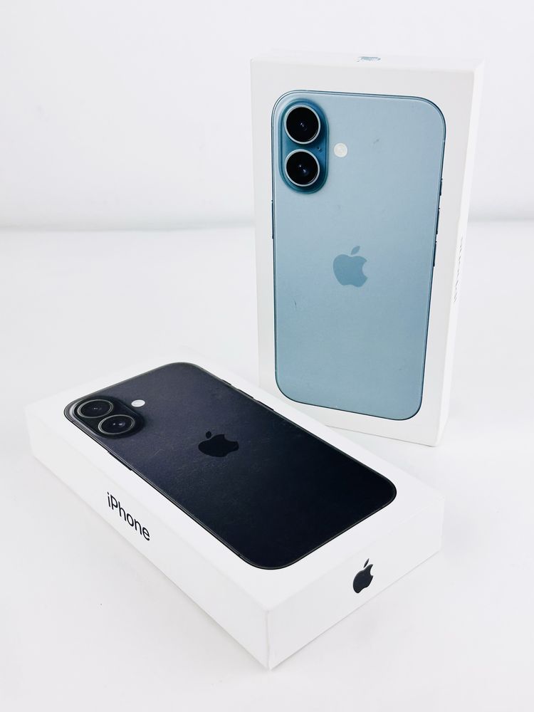 НАЛИЧЕН! Apple iPhone 16 128GB Black / Ultramarine / Teal / White