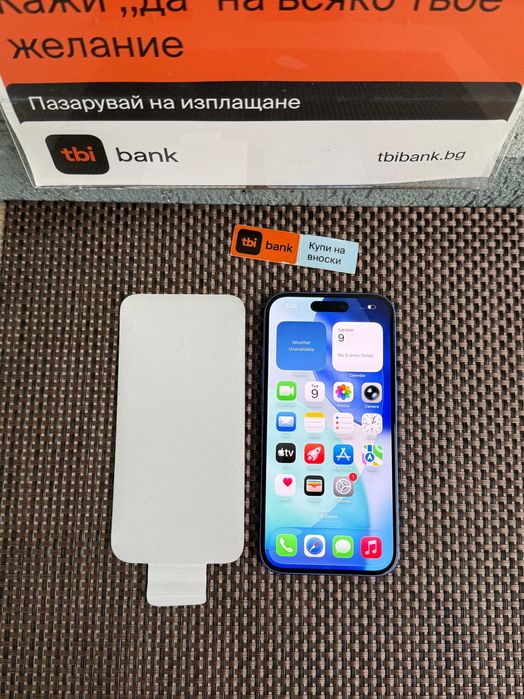 100% Battery! 256GB! iPhone 16 Лизинг от 50лв/м Ultramarine ГАРАНЦИЯ