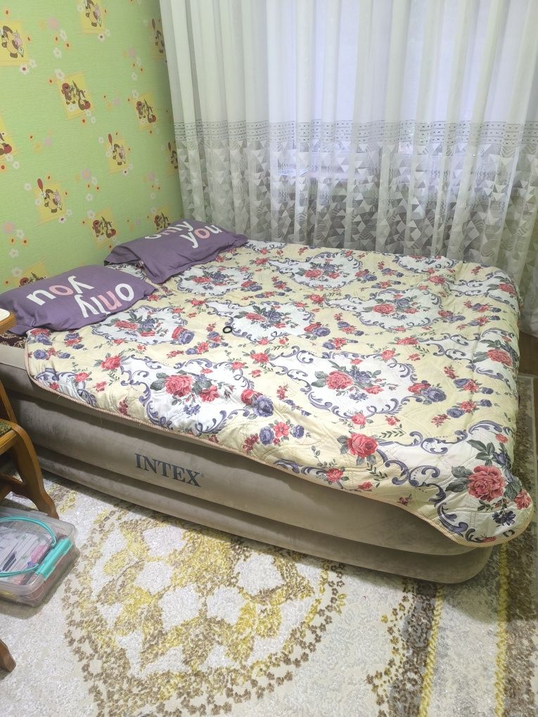 Икки кишилик надувной диван холати аьло даражаси сифатда.