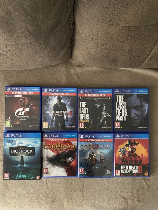 PS4 game collection