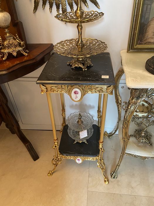 Masa bronz masiv/marmura