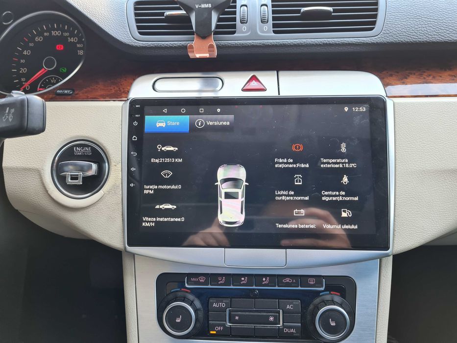 Navigatie android 10" Passat B6/B7/CC NOUA