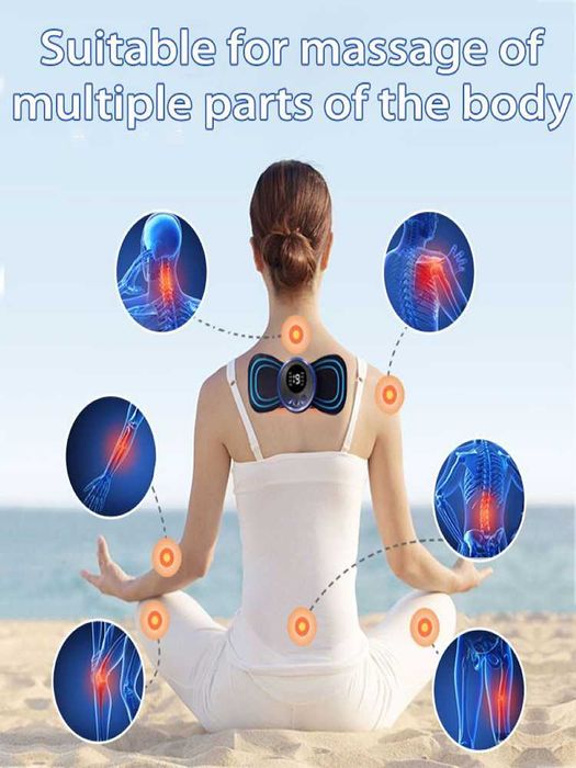 Aparat de masaj cu electrostimulare si fizioterapie