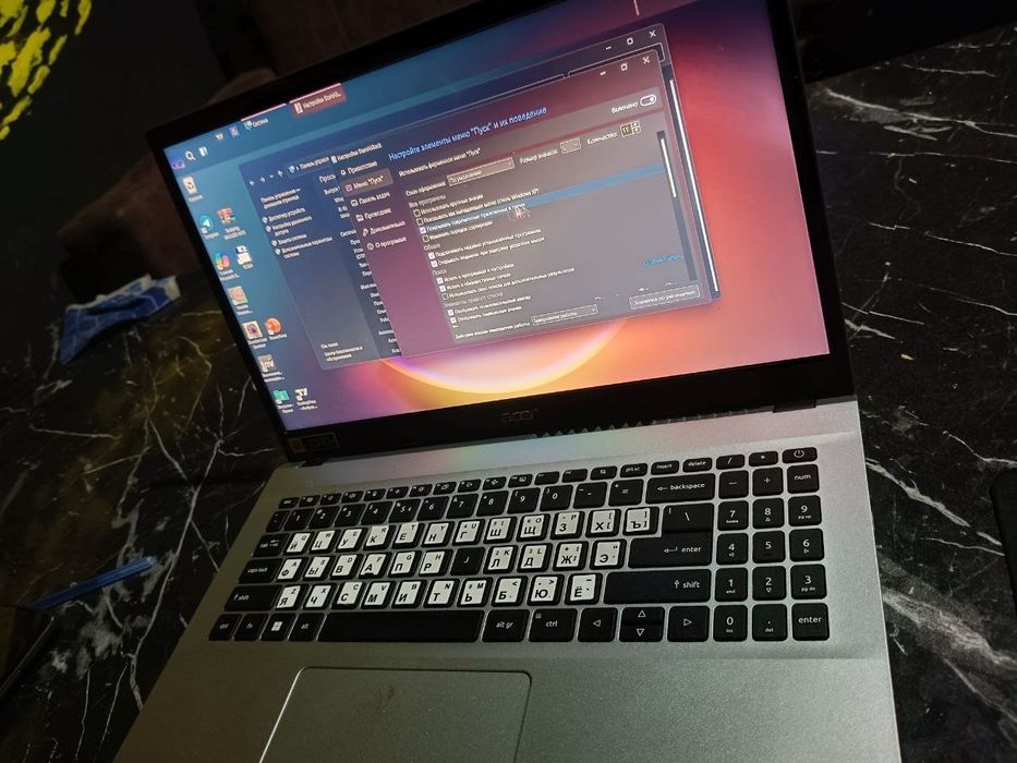 Ноутбук асеr aspire, A315-59, i7 8gb  ccd512,