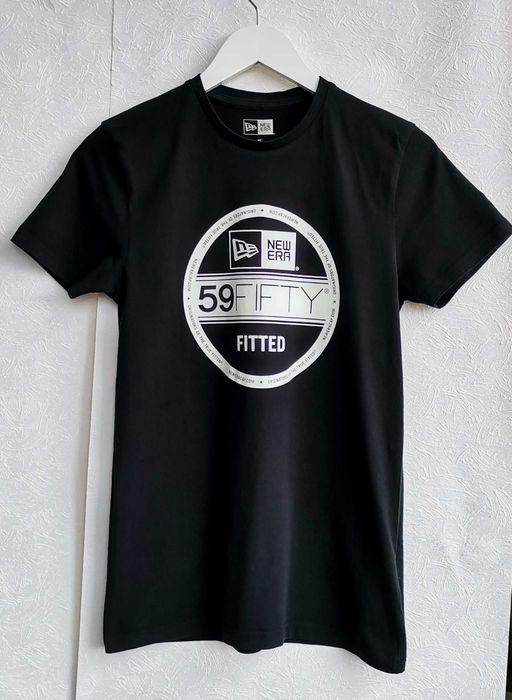 Tricou bărbați New Era Visor Sticker Tee 59FIFTY măr XS Negru ca nou