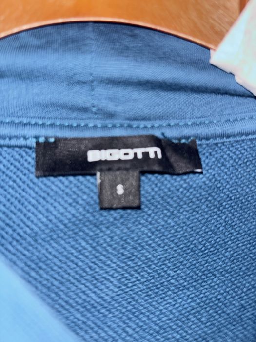 Hanorac Bigotii Oversize Albastru cu Gluga