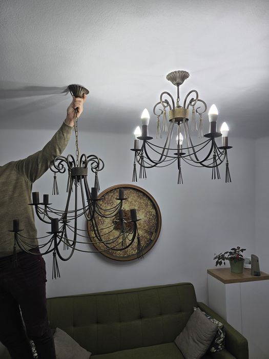 Candelabru Twist 11 brațe E14
