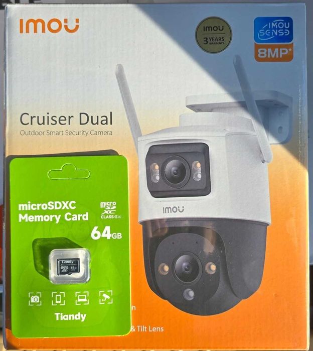 Camera de supraveghere IMOU 8MP Wi-Fi card cadou