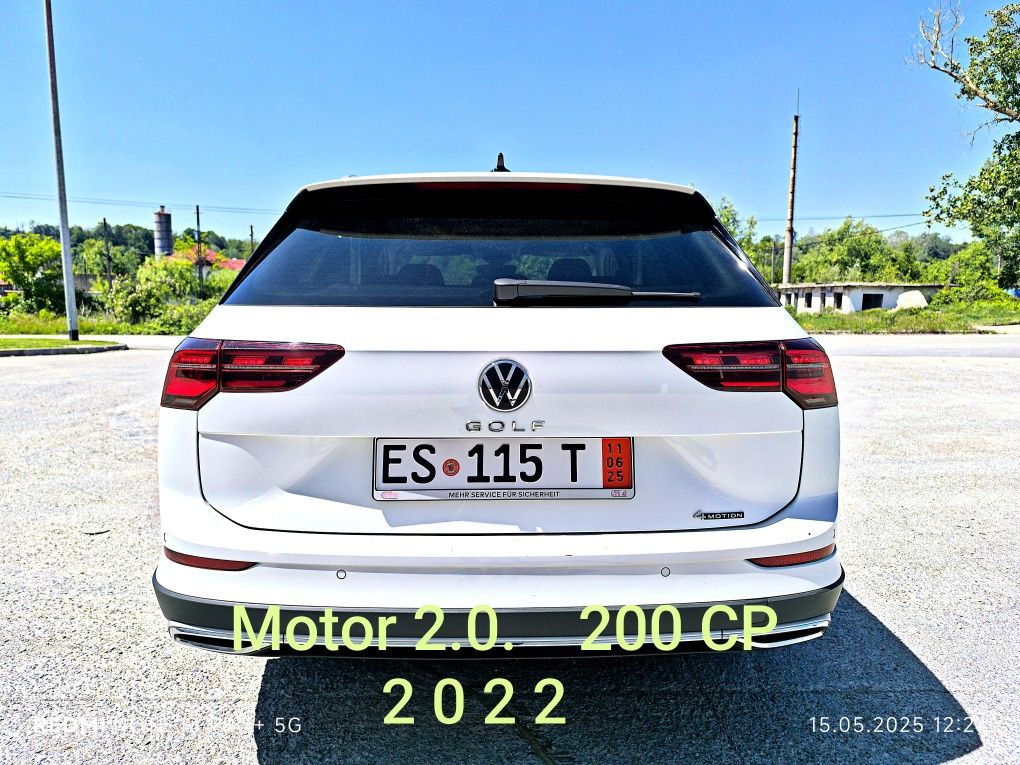 GOLF 8 Alltrack 2022 4MOTION 2oo CP Matrix 2.0 IQ Drive IQ Light