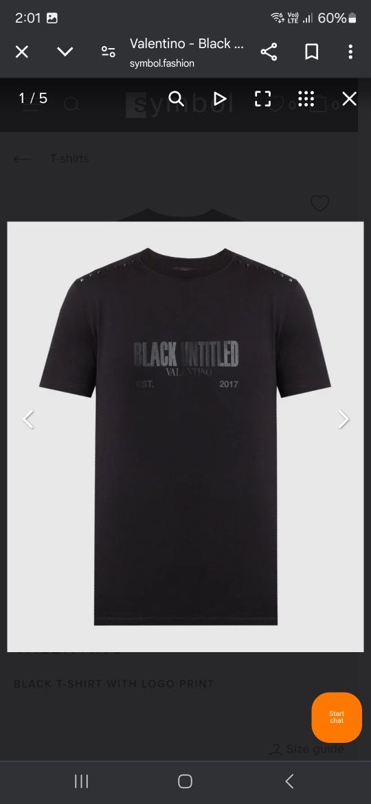 Тениска Valentino Unlimited XXL
