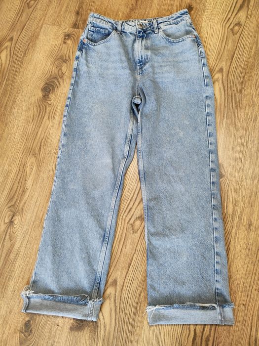 Широки дънки на Zara