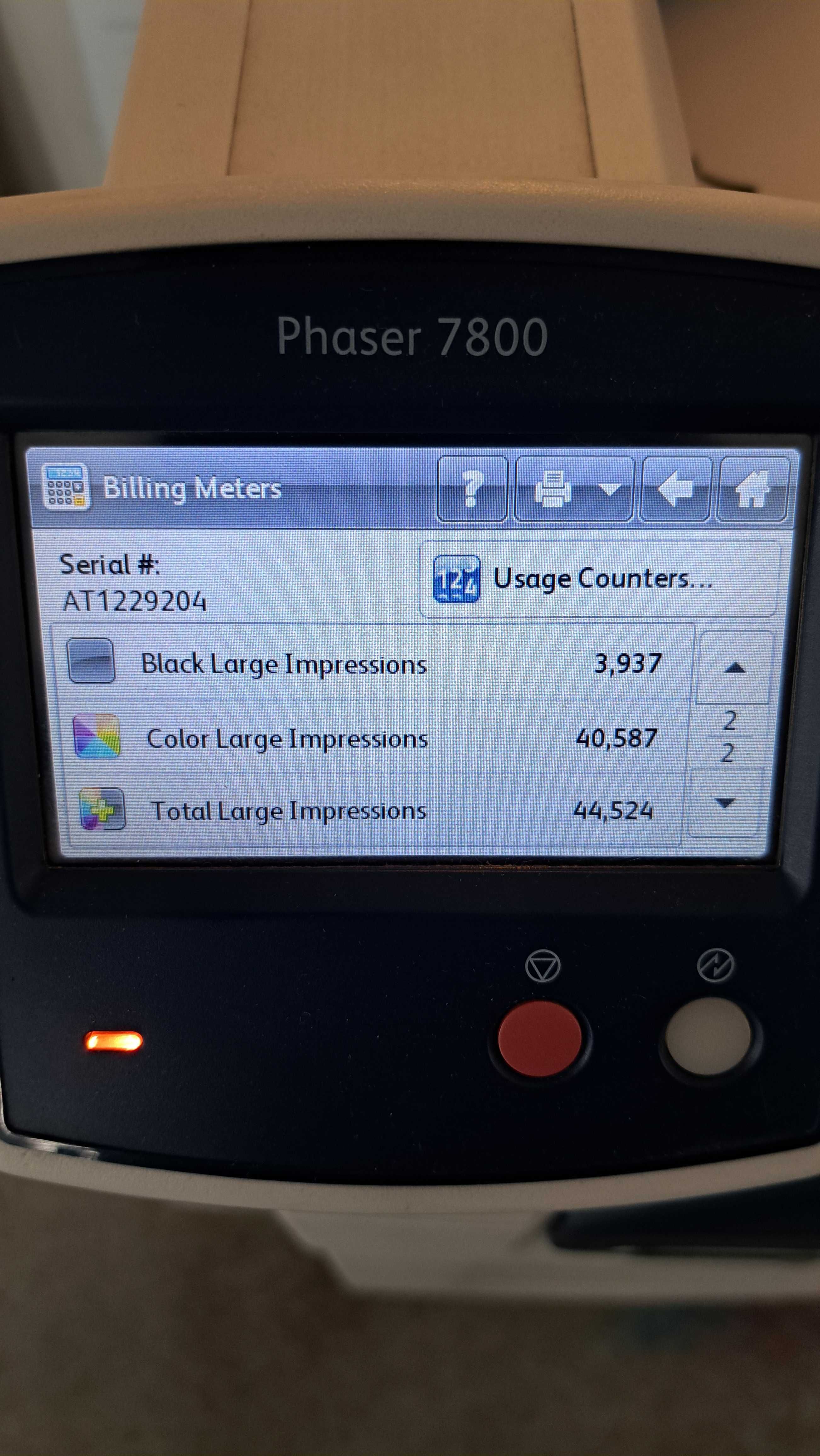 Цветен принтер Xerox Phaser 7800