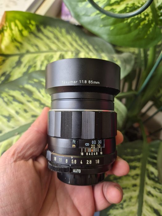 Obiectiv Asahi Super Multi Coated Takumar 85mm f1,8