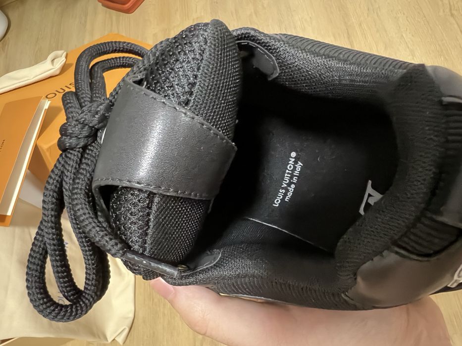 Adidasi LV Louis Vuitton SKATE Shoes Black/White 42/43