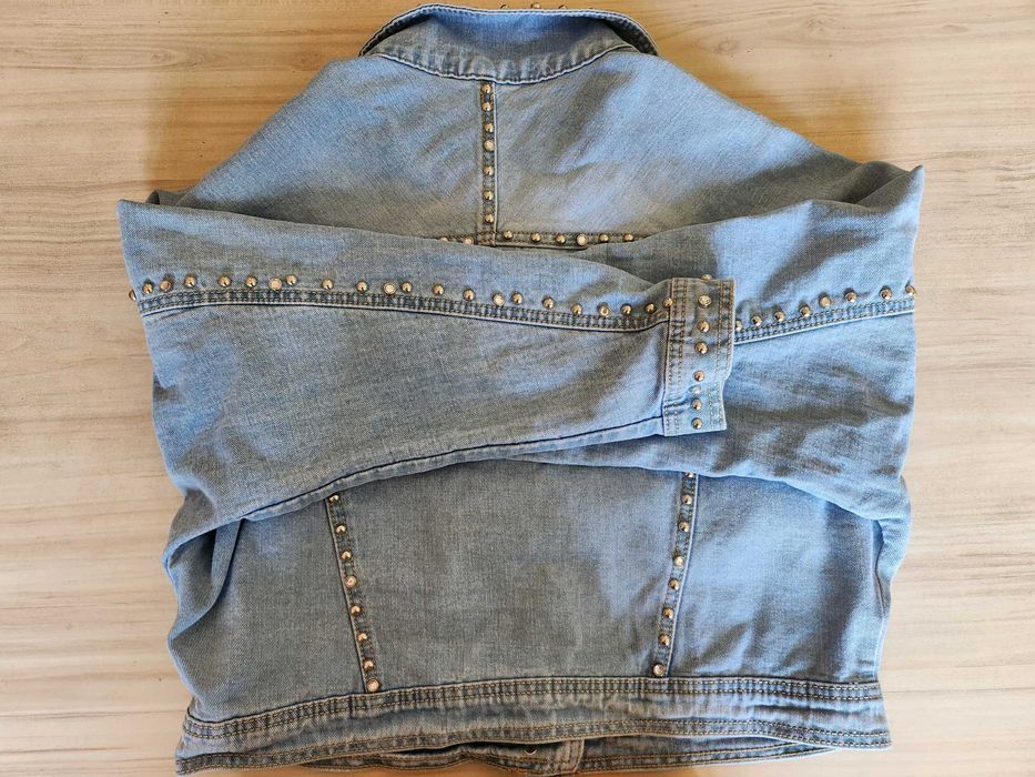 Дамско дънково яке