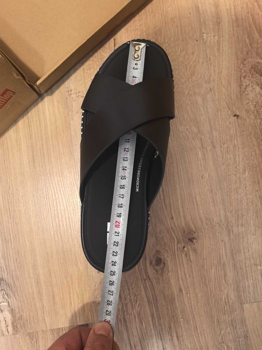 FitFlop Дамски кожени чехли Eloise Espadrille