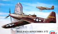 Macheta avion Bell P-63A Kingcobra - MPM 72021, scara 1:72