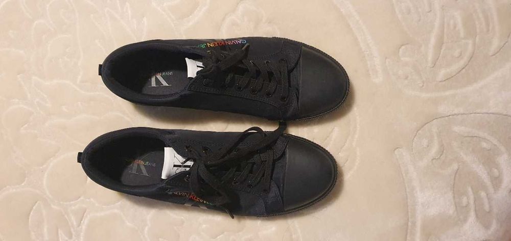Calvin Klein  Кецове 42 номер (vulcanized sneaker laceup pes)