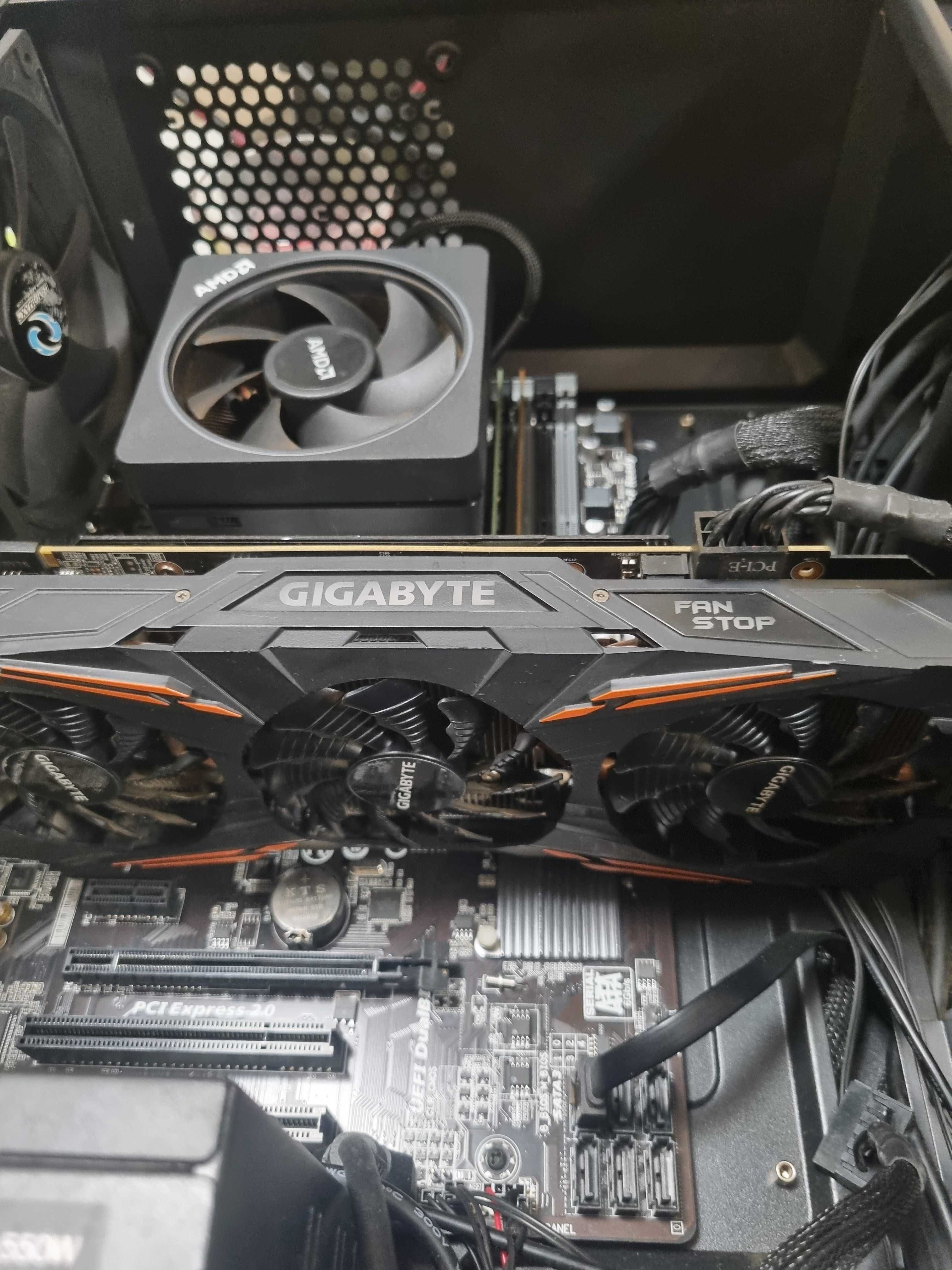 Геймърски компютър – AMD FX-8350 / GTX 1070 / 8GB RAM / SSD 480GB