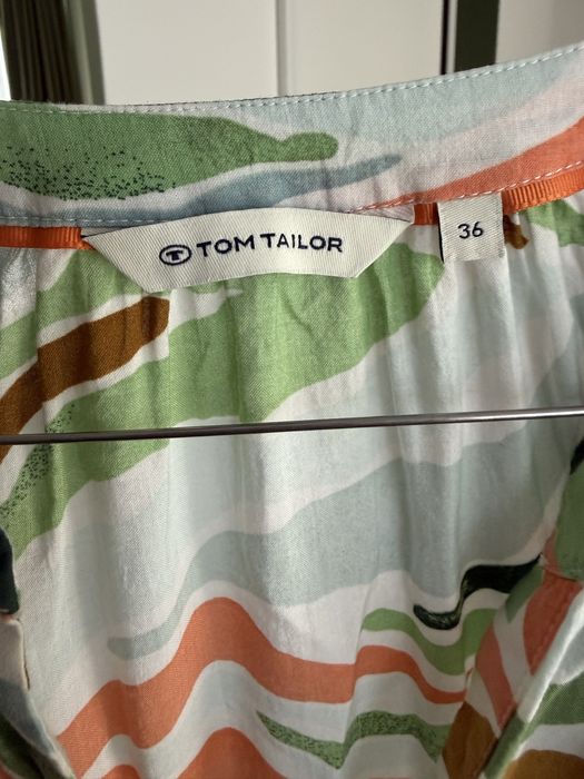 Женска риза Tom Tailor – свеж десен, размер 36
