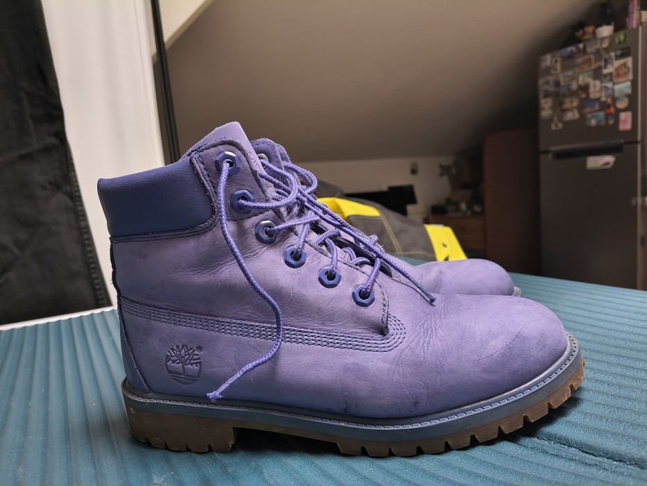 Bocanci piele Timberland