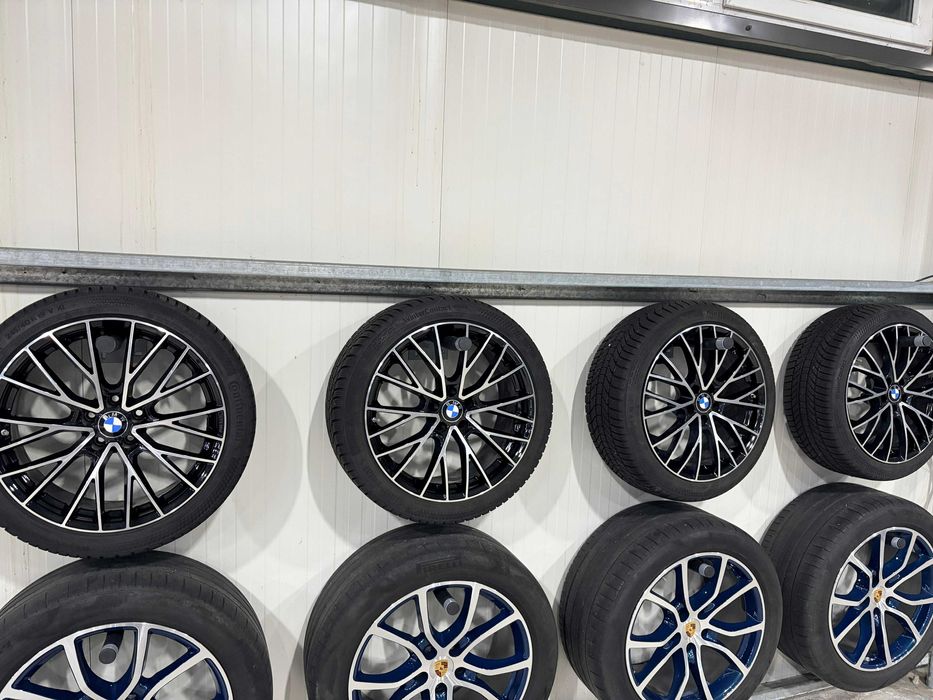 Vans set roti iarna pt BMW M3/M4 G80/G81 Continental TS870 245/45R19