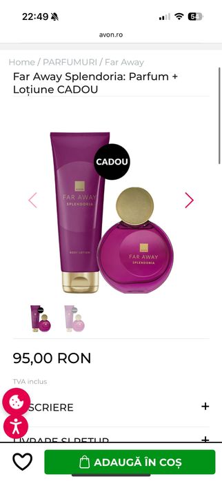 LOT 3 parfumuri avon