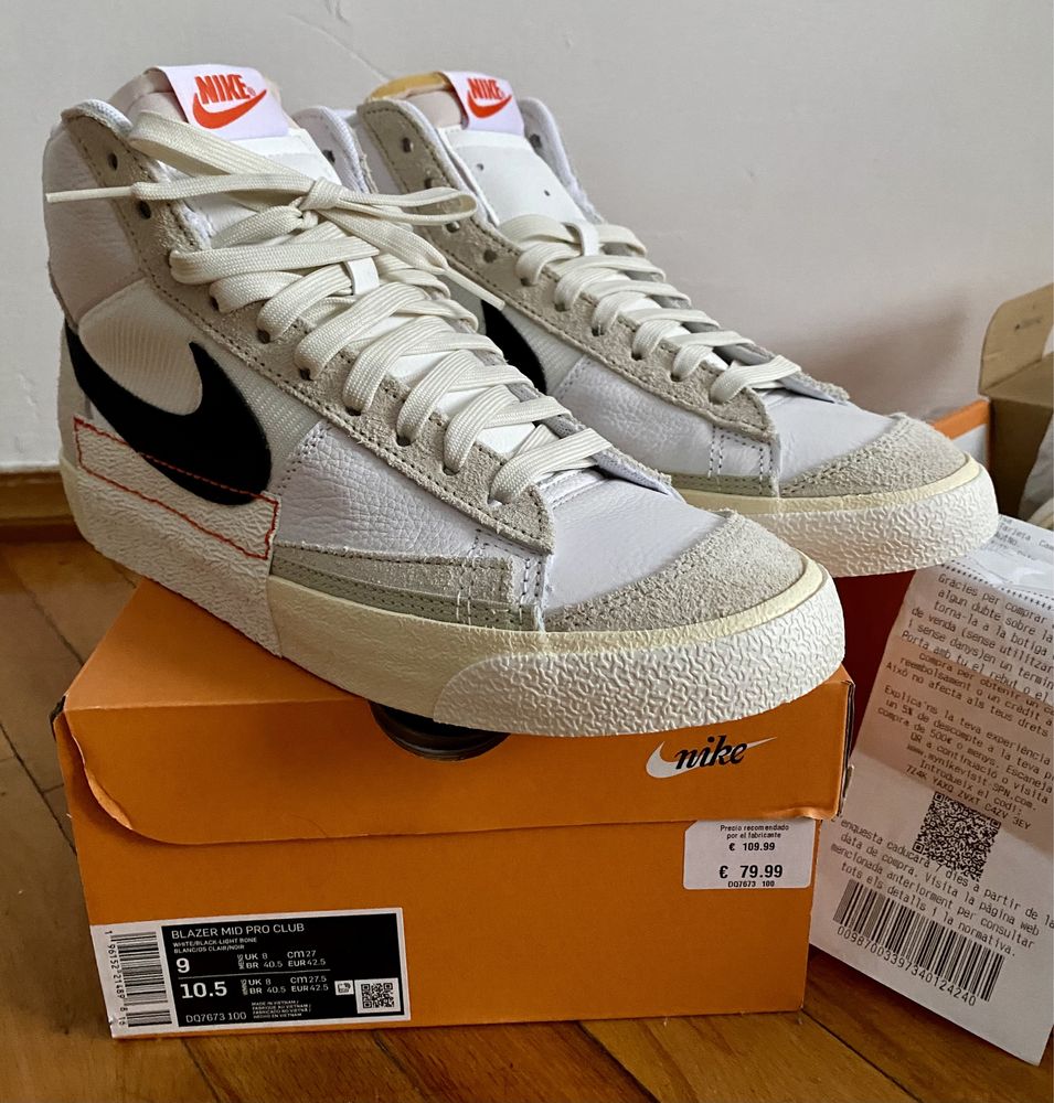 Кеды Nike blazer mid 77 оригинал