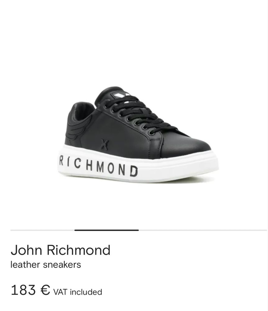 John Richmond Оригинални Сникърси, Два Модела, Нови