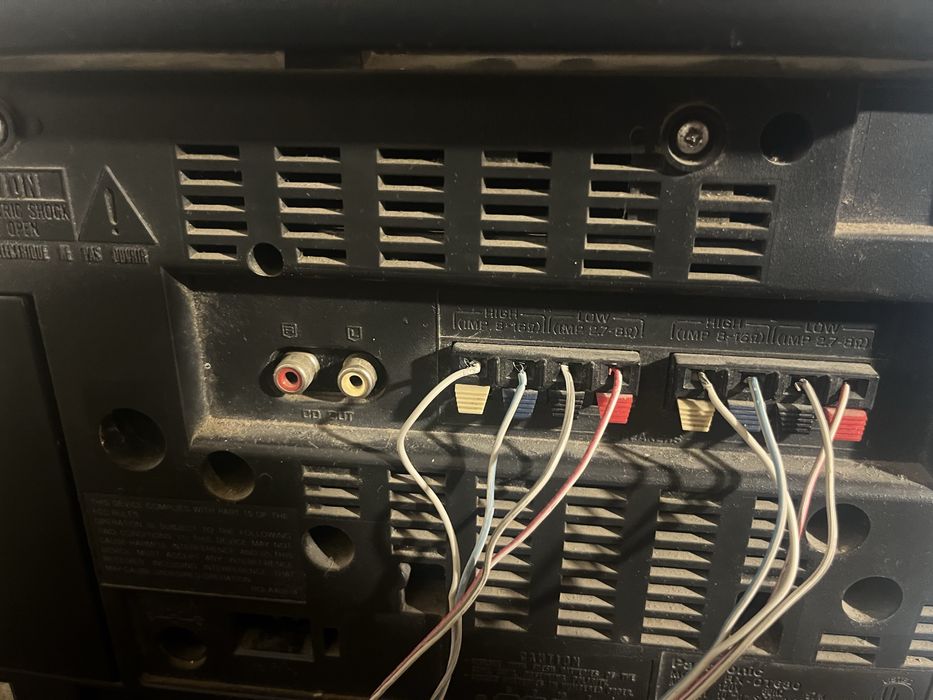 Se vinde statie audio panasonic de colectie perfect functionala