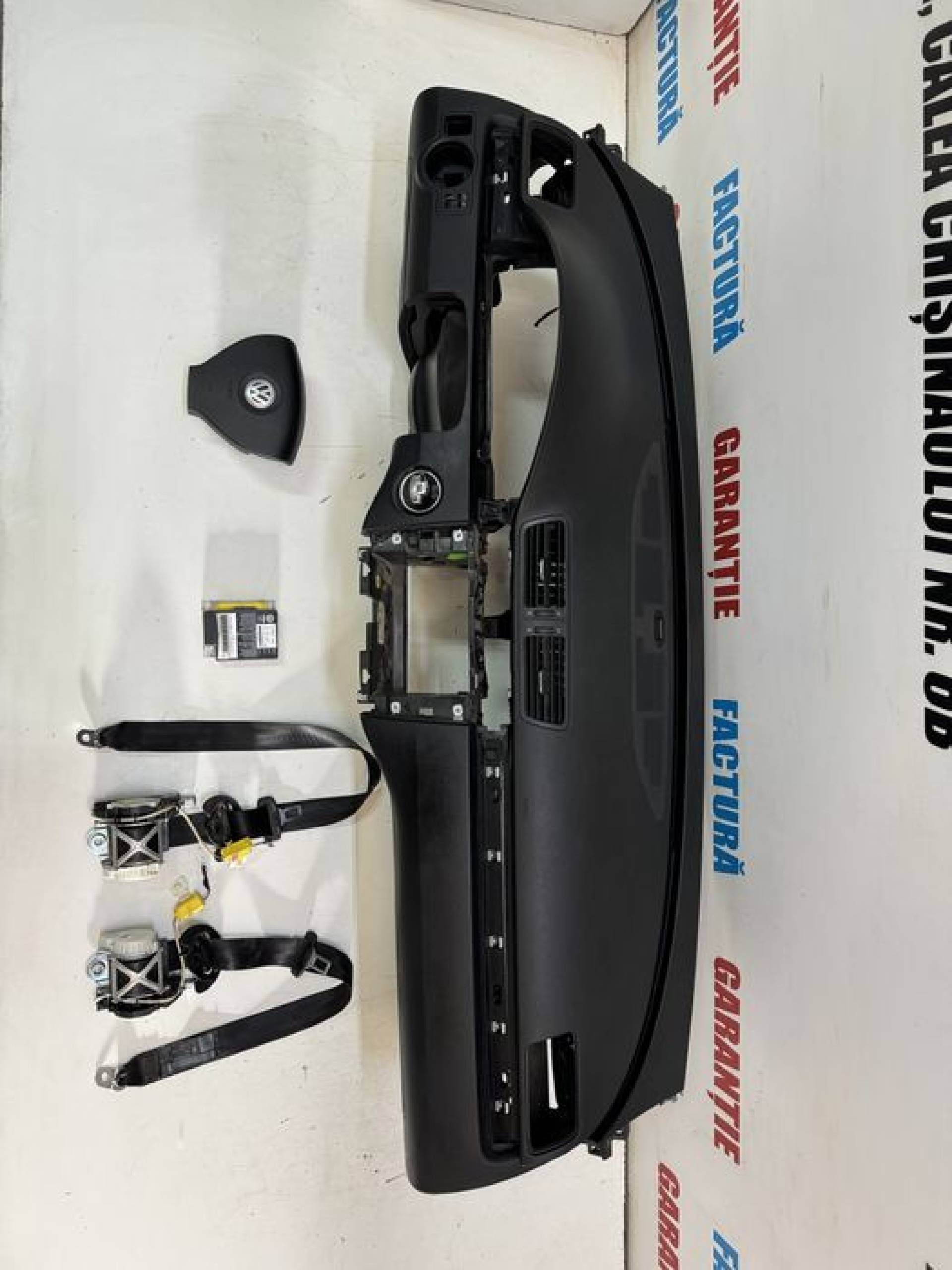 Plansa bord airbag volan 3 spite pasager centuri fata Passat B6 B7 CC