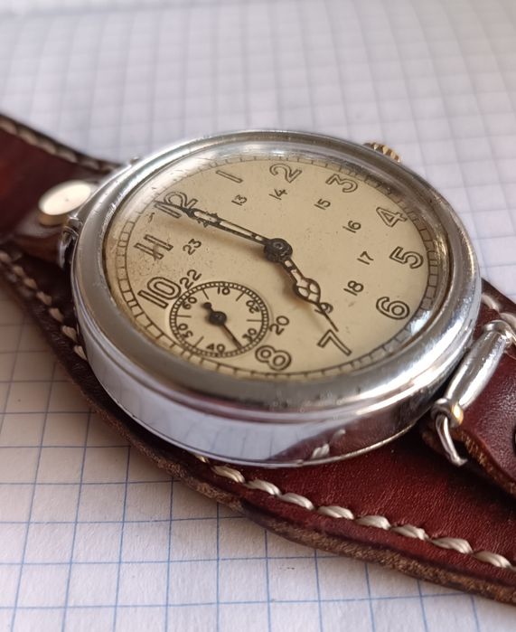 Старинные командирские часы Кировский мчз 40-50е годы