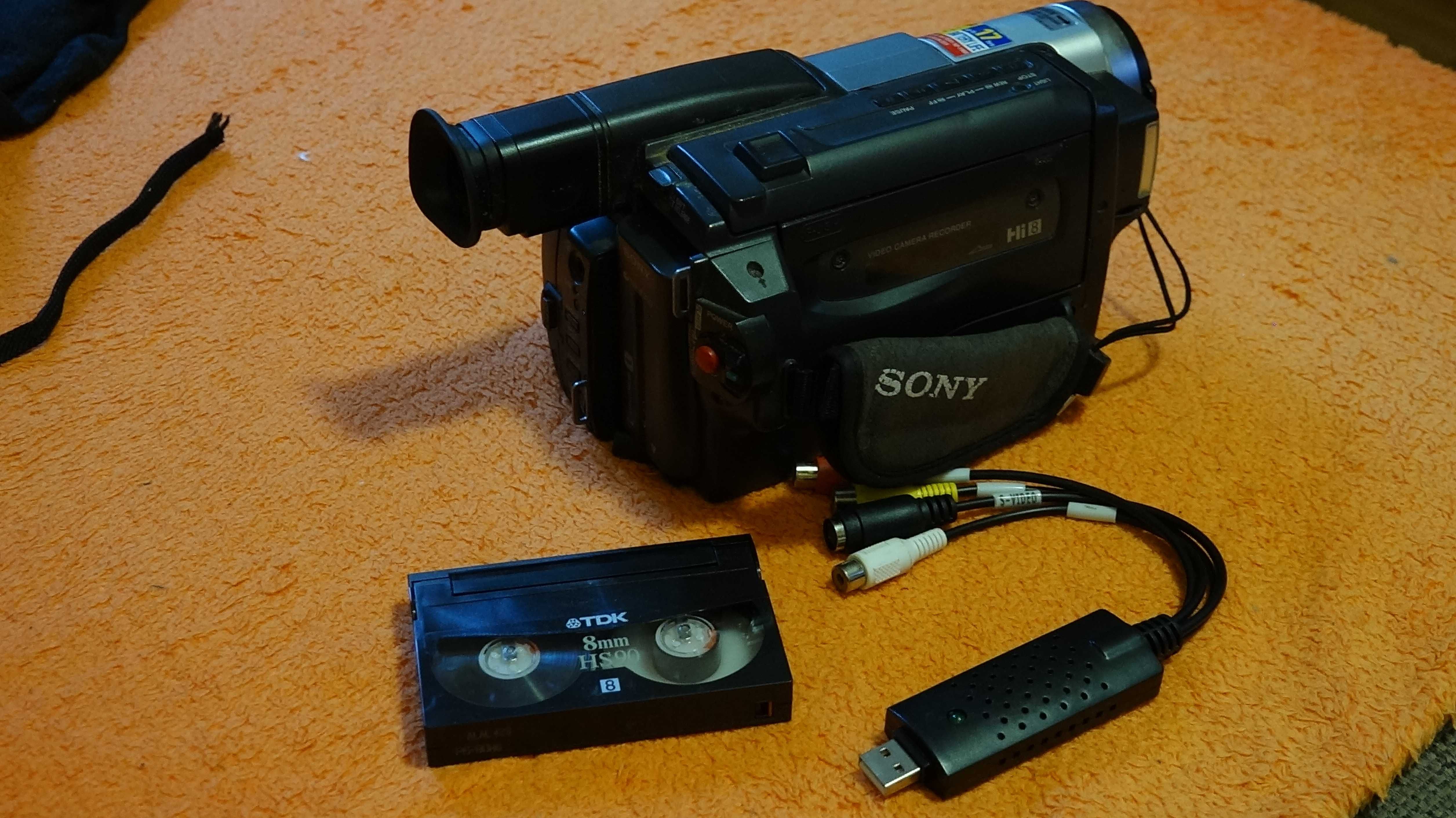 Sony HI 8 mm.,оцифровка любых кассет Переконвертирую DVD диски в MP4